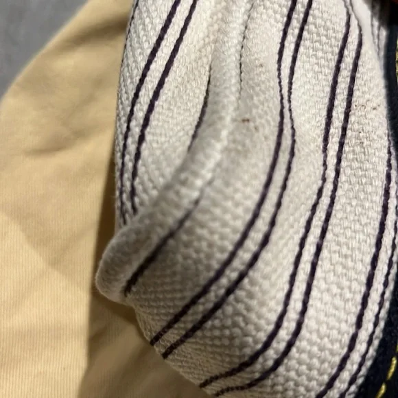 Louis Vuitton Antigua Cabas MM Tote Bag Navy Stripe - Picture 7 of 11